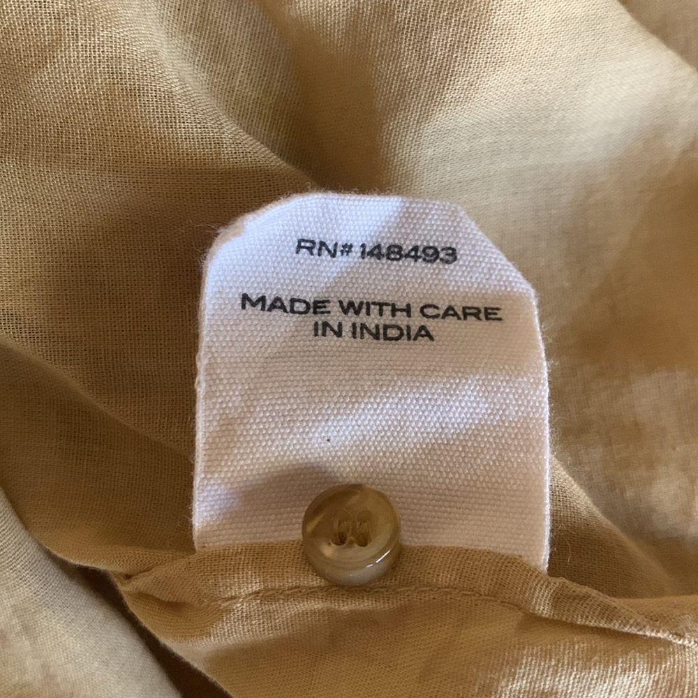 NWT Doen Jane Blouse - Palomino - Size Small - Picture 7 of 11